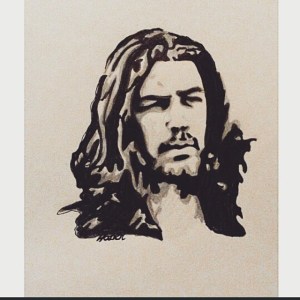 I found Louise on Instagram, She was kind enough to agree to my posting her artwork.  I think it's amazing 