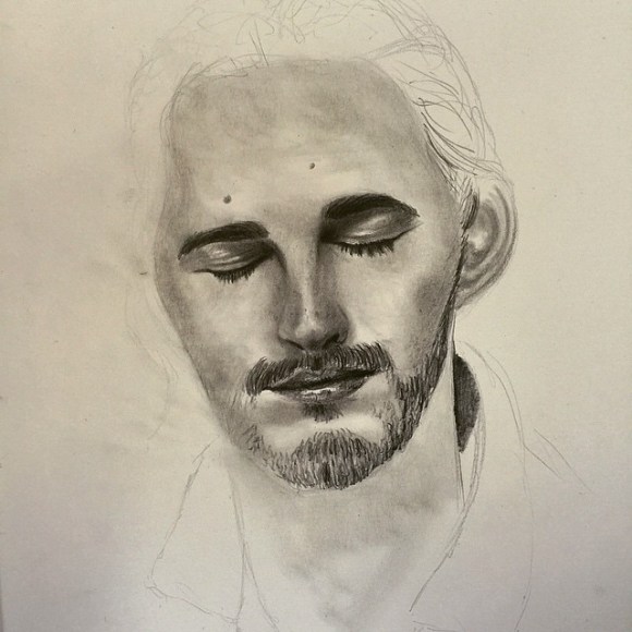 Ｓｋｅｔｃｈｂｏｏ k #art #artist #Art2015 #artistic #drawing #drink_n_draw #Sketch #sketchbook #pentel #PencilSketch #PaperBlanks #SupportArt #portrait #HandMadeDrawing #HandMadePortrait #InstaArt #DailyArt #charcoal #CharcoalSketch #Hozier #PaperBlanks #PentelOfAmerica #pentel