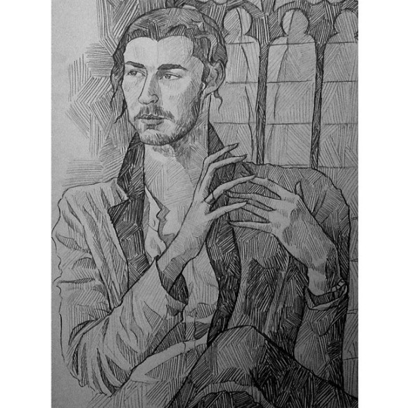"Hozier" graphite on paper, 9" x 12" #art #artproject #artist #artgram #artwork #bronze2k15 #contemporary #design #drawing #expression #emotion #figure #graphite #hozier #illustration #paper #productive #portrait #portraiture #pencil #project #stylistic #squareinstapic #takemetochurch #vscocam #vsco #vscophile #andrewhozierbyrne #fromeden