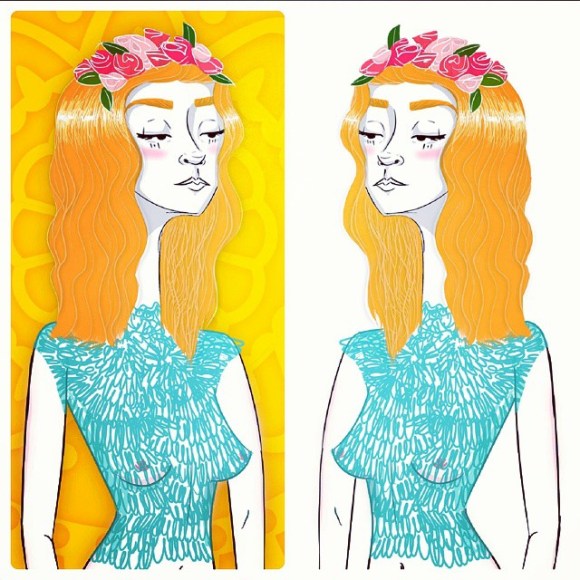 We lay here for years or for hours Thrown here or found To freeze or to thaw So long we become the flowers ... & they'd found us in a week When the weather gets hot After the insects have made their claim After the foxes have known our taste I'd be home with you... #finishedthis #doodle #illustration #sketchbook #gonegirl #digitalillustration #art #iguess #music #hozier #inaweek #lovely #pale #drawing #girl #lace ish #teal #redhead #flowercrown #inspiration #goodmorning #moonchild #fashion #peonies #gone 