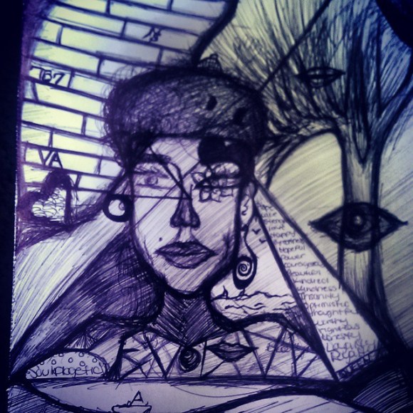 #Hozier inspired this drawing. #sedated