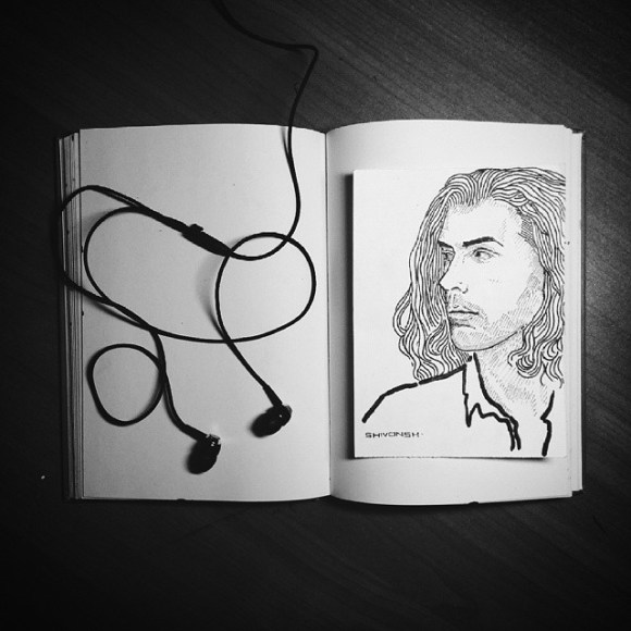 @hozier #hozier #music #art #inspiration #illustration #blackandwhite 
