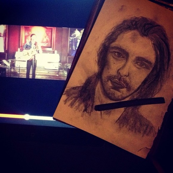 Staring at Hozier's widows peak and playing his cover of Sweet Thing on repeat for the past 48 hours. #myneighbourshateme 