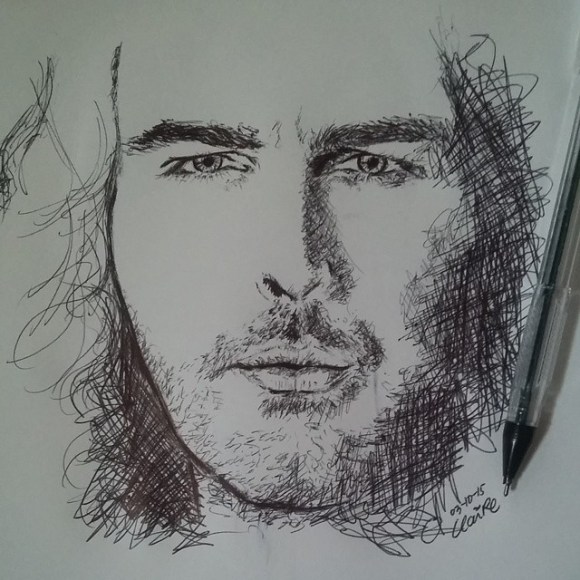 Go take this the wrong way. You knew who I was every step that I ran to you. Only blue or black days electing strange perfections in any stranger I choose. - Someone new #hozier #takemetochurch #manekinekosketches #art #fanart #artsy #artoftheday #drawing #pendrawing #doodle #doodles #illustration #graphics #sketch #sketchpad #sketchbook #instaart #instamood 