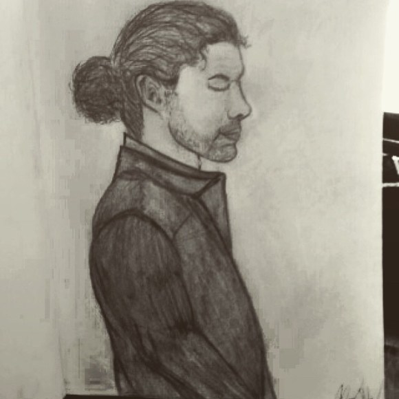 You are very difficult to sketch.... @hozier emoji️ #sketches #hobbies #NotAnArtMajor #DontJudge #AndrewHozierByrne #Hozier #Music #FromEden #HowDareYouBeSoHardToDraw #sigh #Jk #ItIsMyLackOfSkill #lmao #TooManyHashtags