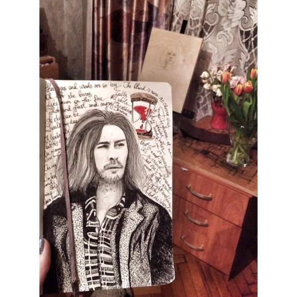 Totally drunk art. No comments #art #drawing #Vsco #moleskine #hozier #wine #cherrywine 