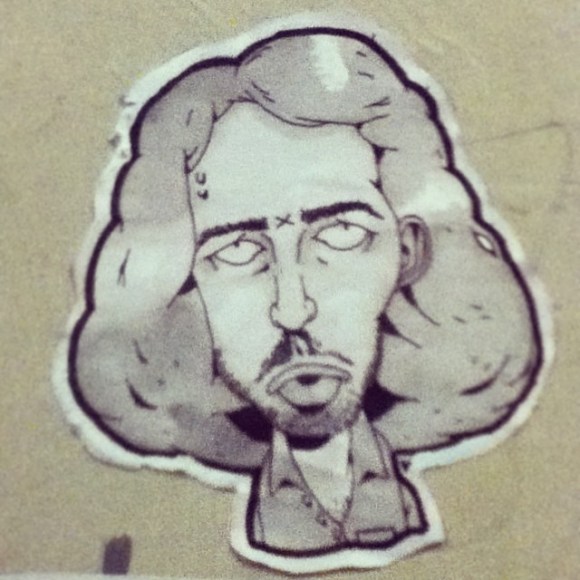 ake me to the hairdressers #sticker #streetart #hozier #hairlooksandsmellslikeabagofcatshit