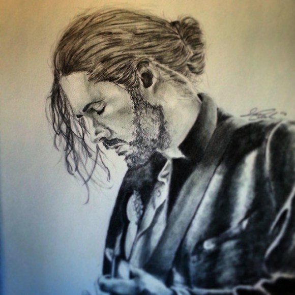 Finally got around to drawing Andrew (Hozier) emoji! #drawing #sketch #guy #irish #art #artist #artistic #finearts #music #musician #singer #inspiration #blues #hozier #takemetochurch #fun #college #fan #portrait #blackandwhite #manbun #chilling #guitarist #realism #graphite #AndrewHozier #celebrity #beard #concert