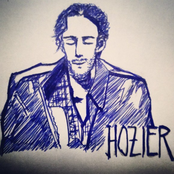 Cause I fall in love just a little ol little bit everyday with someone new! - Hozier #Hozier #FanArt #SomeoneNew Deep and Mysterious. 