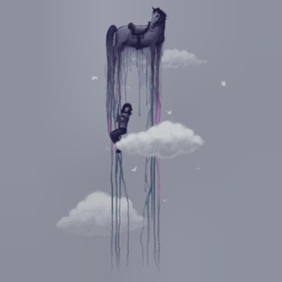 That's a fine looking high horse.