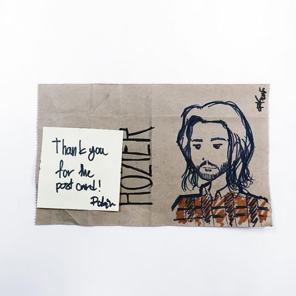 Sharing love with friends 