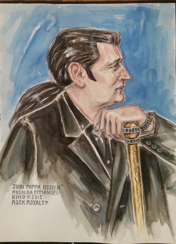  John Pappa Hozier... More  Rock Royalty   The Apple does not fall far from the tree!!! Sooo handsome!!!